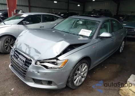 2013 Audi A6 3.0T Premium z USA, uszkodzony, nr VIN WAUGGAFC1DN109011